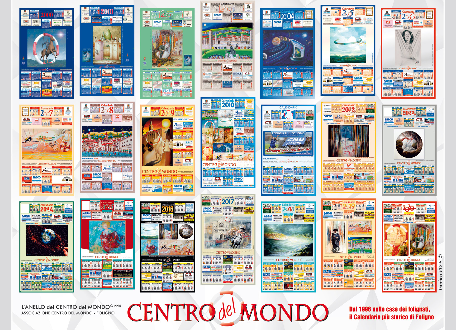 La galleria dei Calendari “Centro del Mondo”