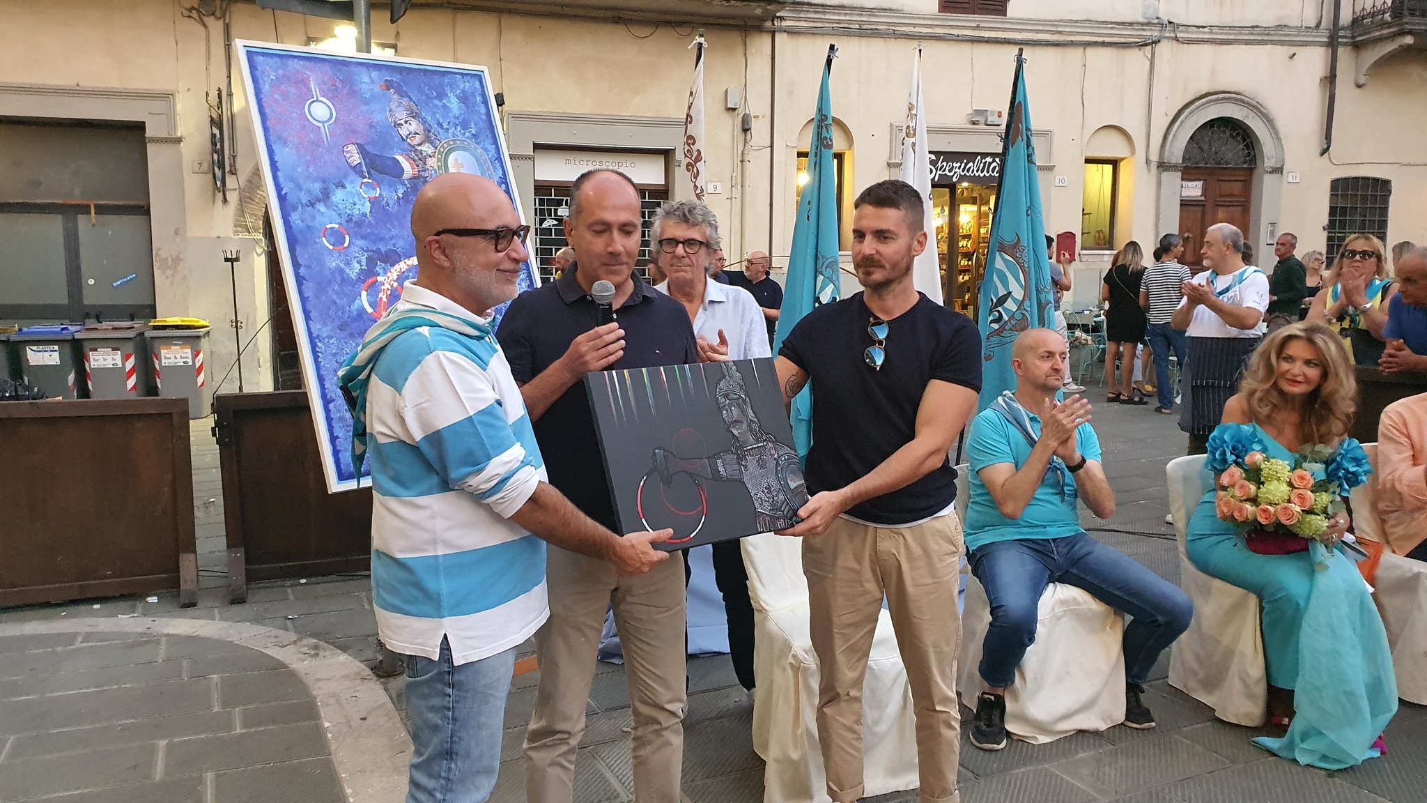 Il Trofeo “Centro del Mondo” dipinto da Pietro Ricci giunge alla 16° edizione